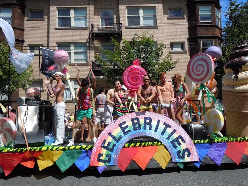 Celebrities float Vancouver Pride Parade
