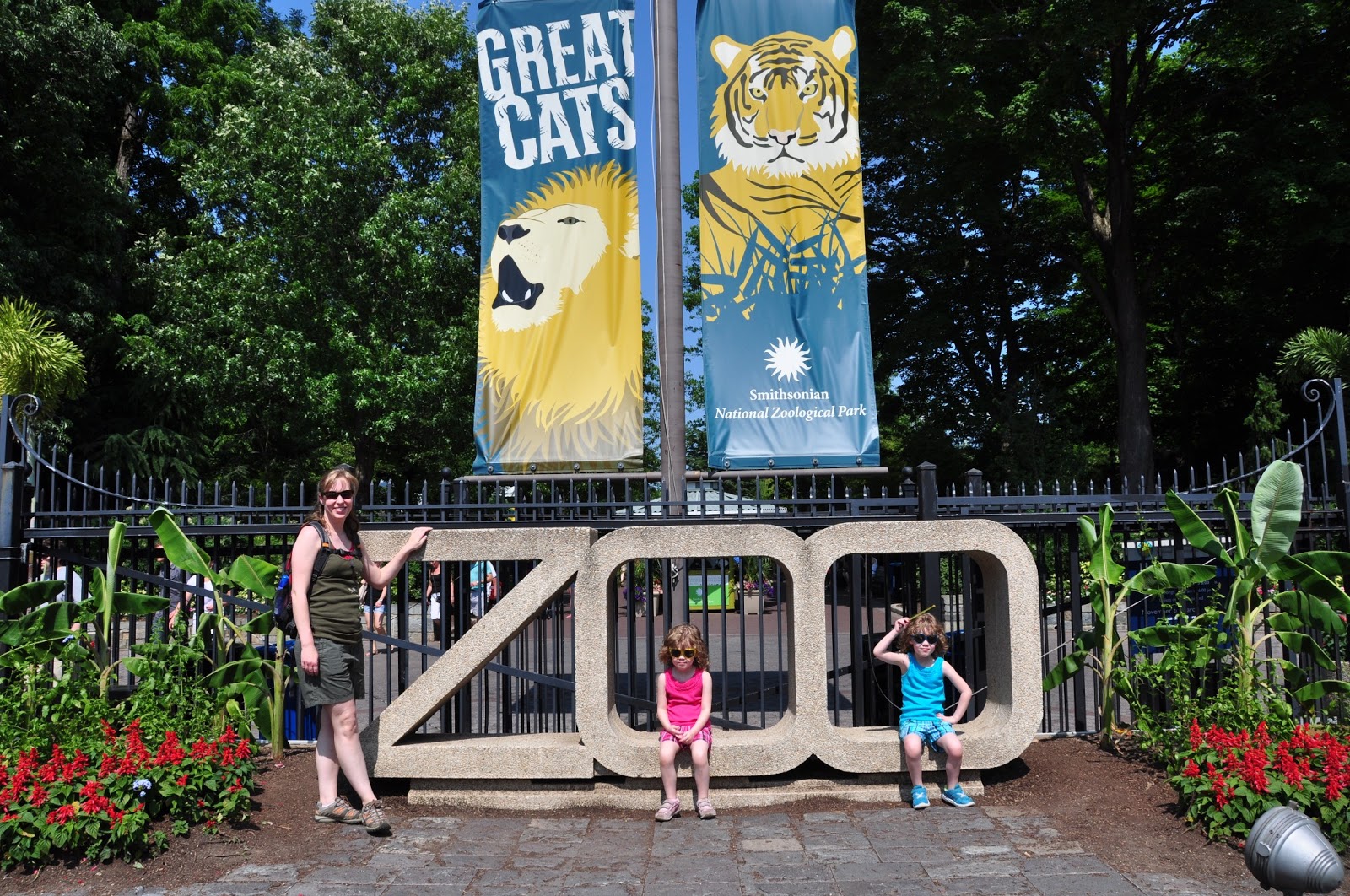 Andy and Lisa's Adventures Memorial Day trip to the National Zoo