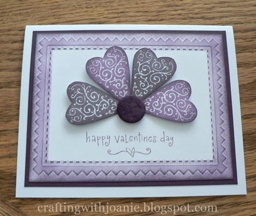 Crafting with Joanie: Valentine Card