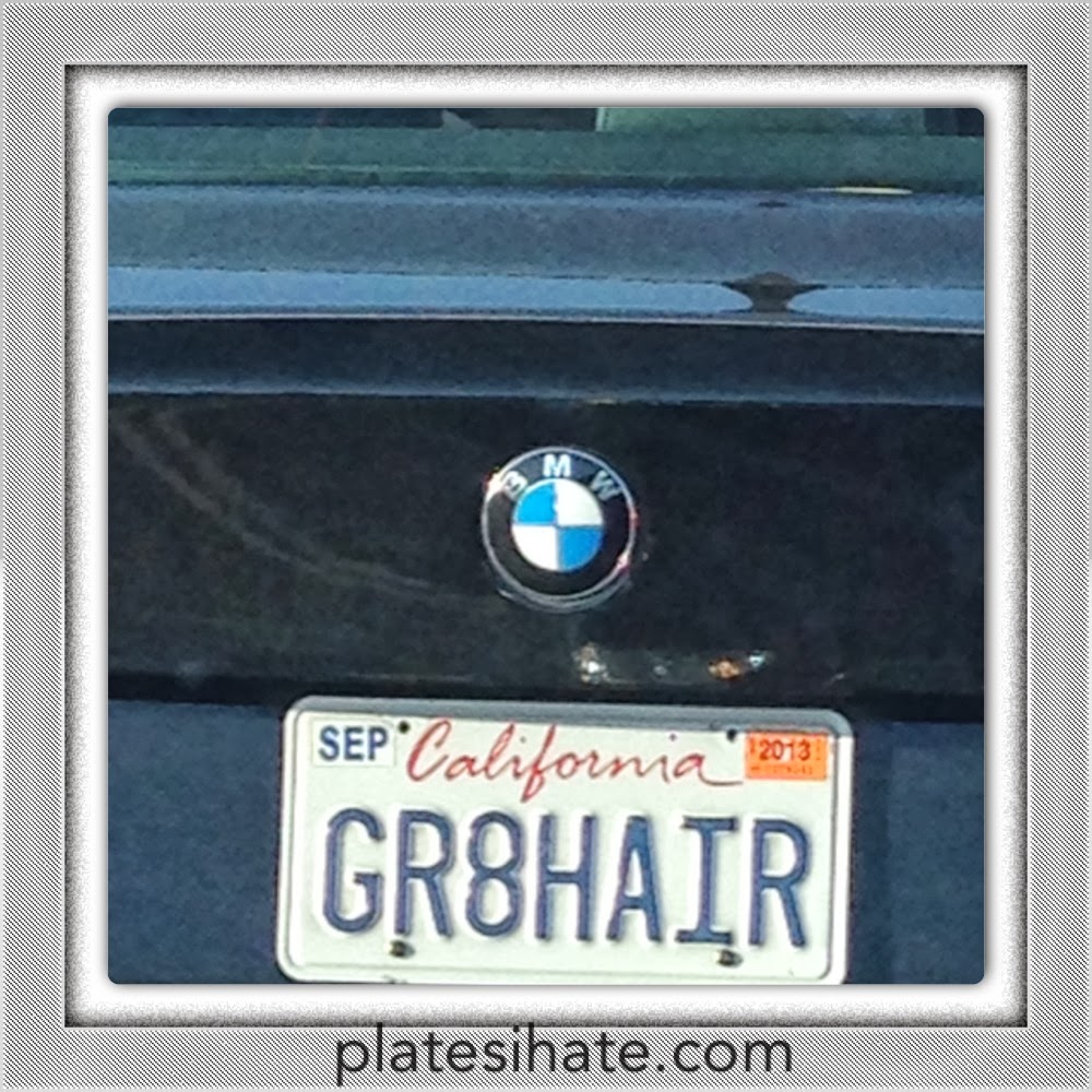 Personalized License Plates I Hate Co Founder Of The Donald Trump