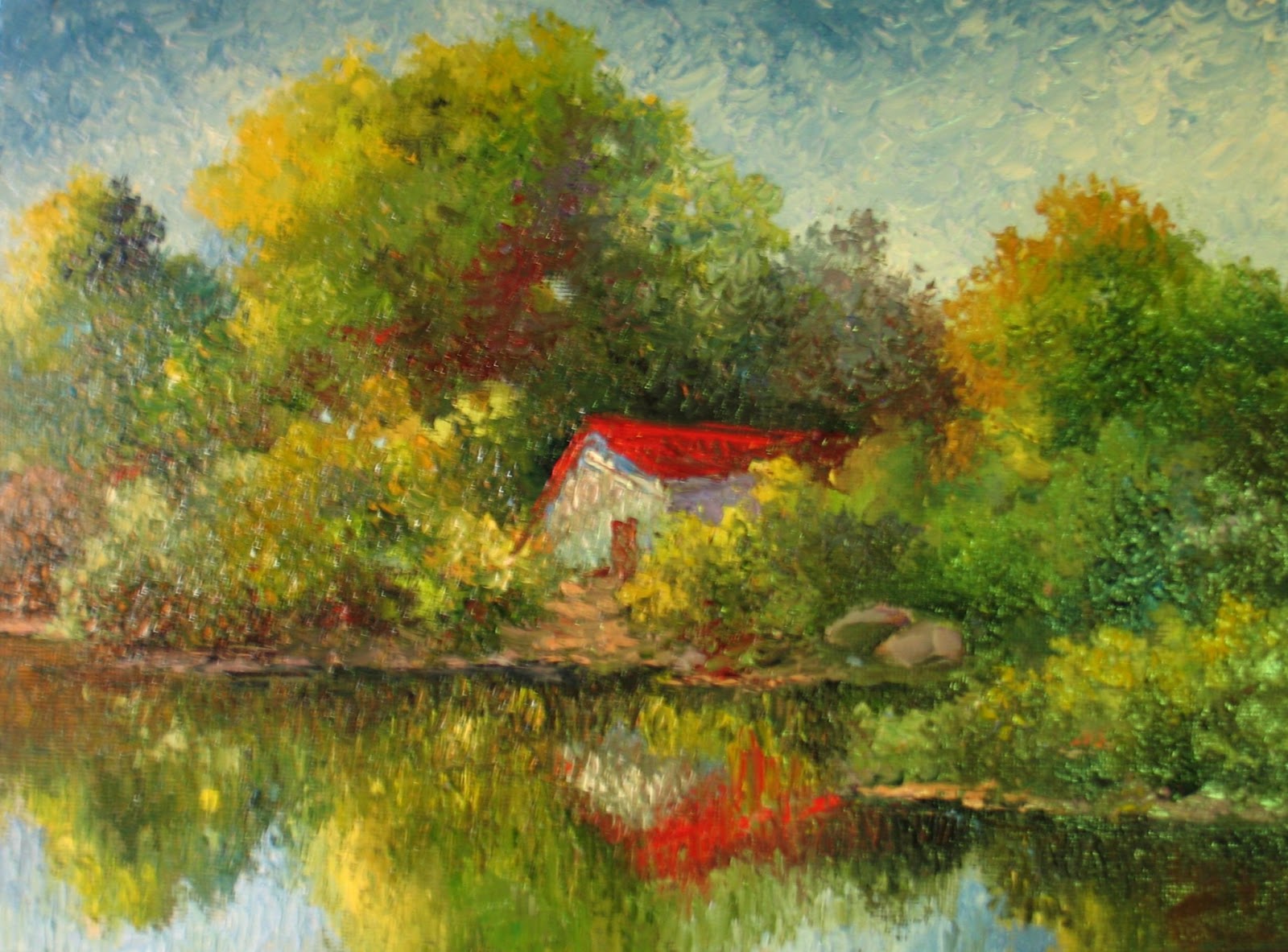 Nel39s Everyday Painting Two Palette Knife Landscapes SOLD Nel39s Everyday Painting Two Palette Knife Landscapes SOLD