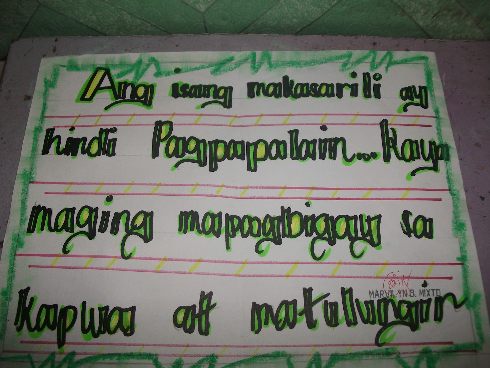 Belonging essay english advanced