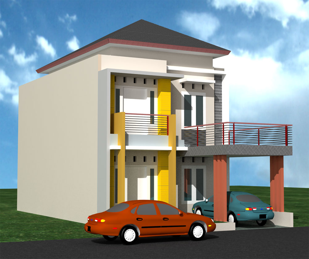 Si Bad Desain Rumah Minimalis Modern 2 Lantai TERHOT 2015 Si Bad Desain Rumah Minimalis Modern 2 Lantai TERHOT 2015