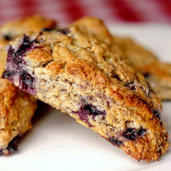Blueberry Oatmeal Scones Rock Recipes The Best Food & Photos from my
