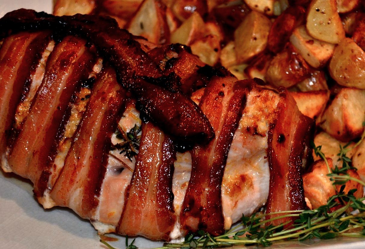 Cheesy Pennies Turkey in a blanket