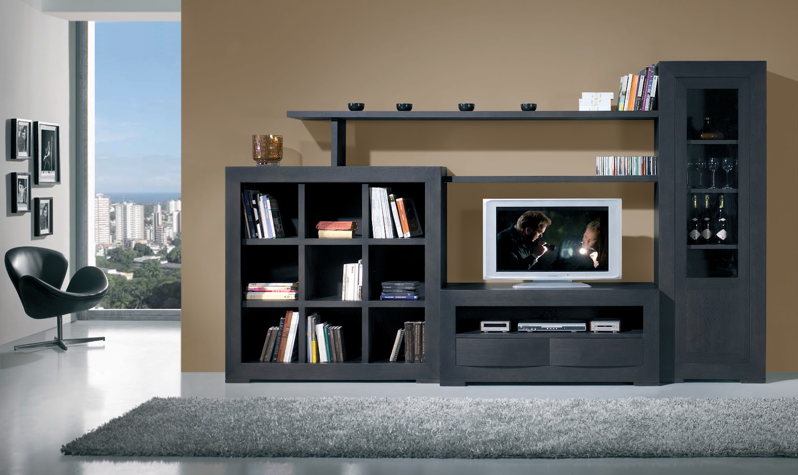 MUEBLES SALON MODERNOS muebles salon modernos:
