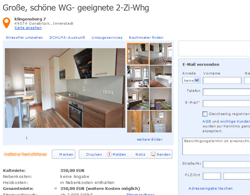 Wohnung Osnabr Ef Bf Bdck Zimmer Wohnung Osnabr Ef Bf Bdck Zimmer