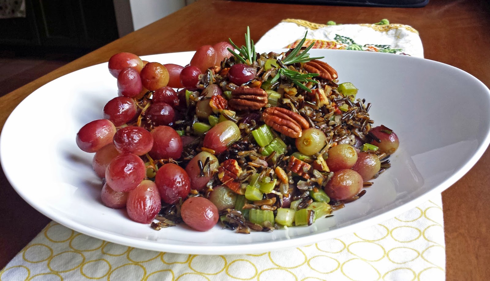 Loaves n Dishes WILD RICE & ROASTED GRAPES