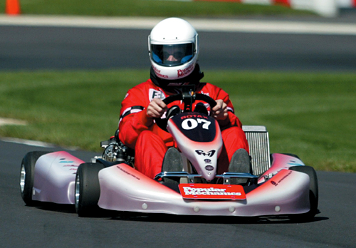 Racing or off road go karts