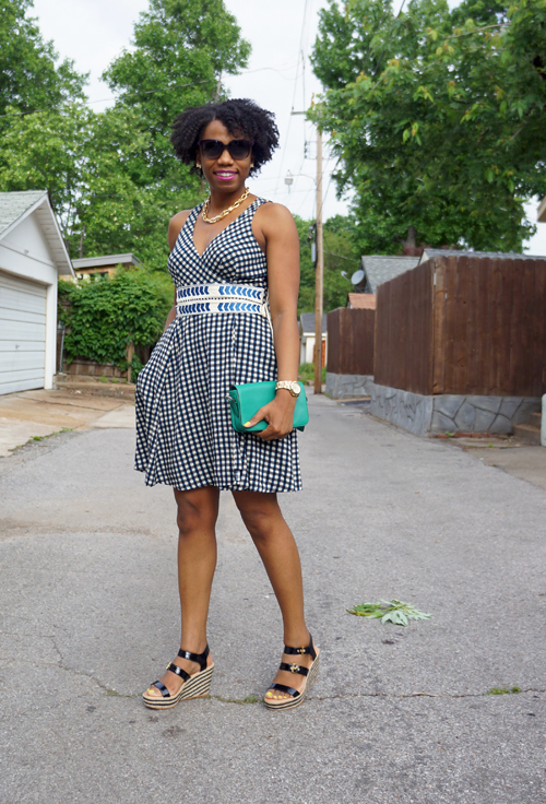 Hot List Party Style Gingham and Stripes Economy of Style