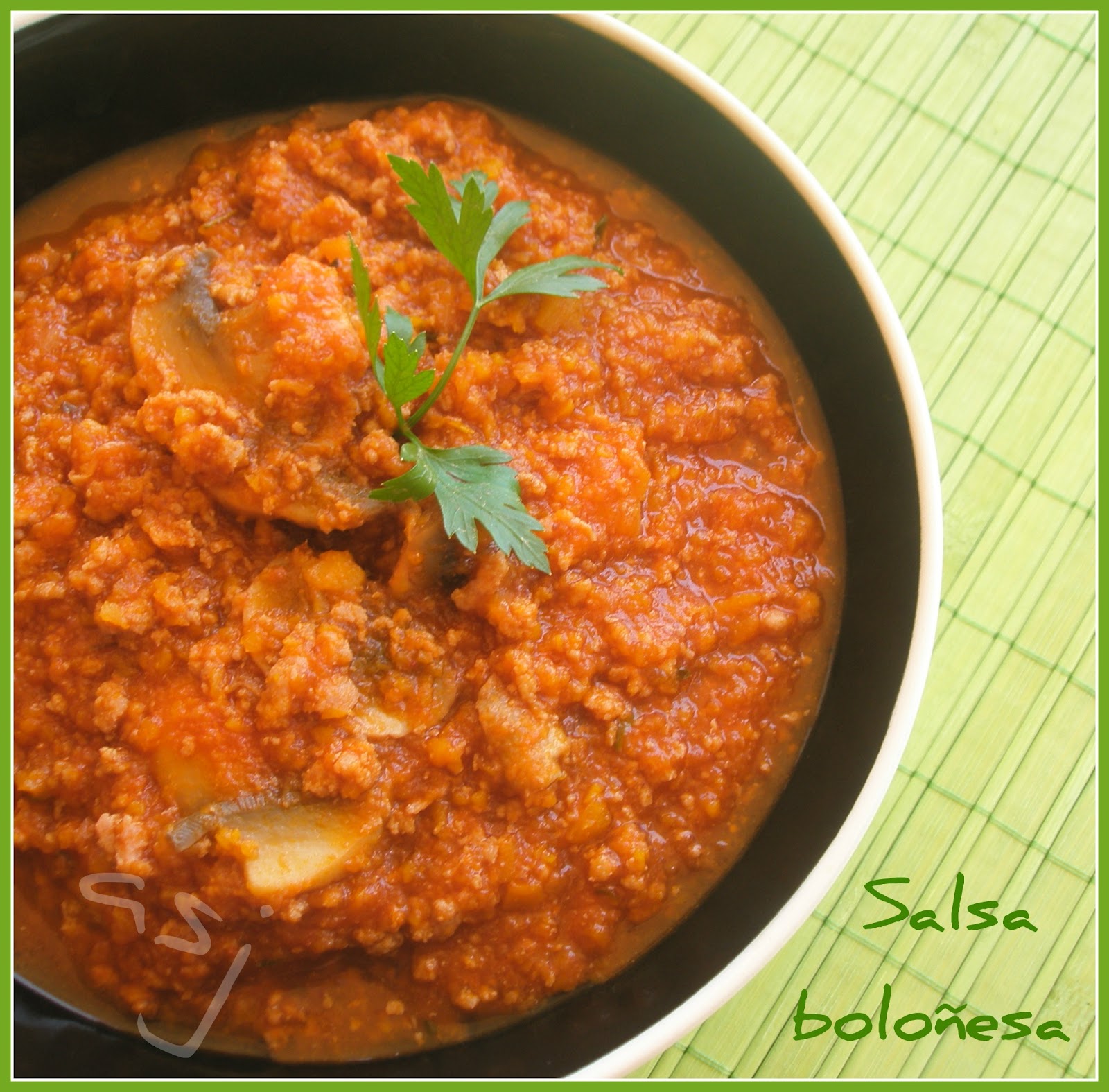 Una Fiera en mi cocina Salsa boloñesa con paso a paso (tmx)