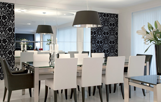 Sala De Jantar Com Espelho ~ universo decor SALA DE JANTAR PAPEL DE PAREDE E ESPELHO Sala De Jantar Com Espelho ~ universo decor SALA DE JANTAR PAPEL DE PAREDE E ESPELHO