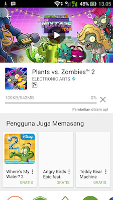 Download Plants Vs Zombies, Game Lama Masih Asik Dimainin :D.