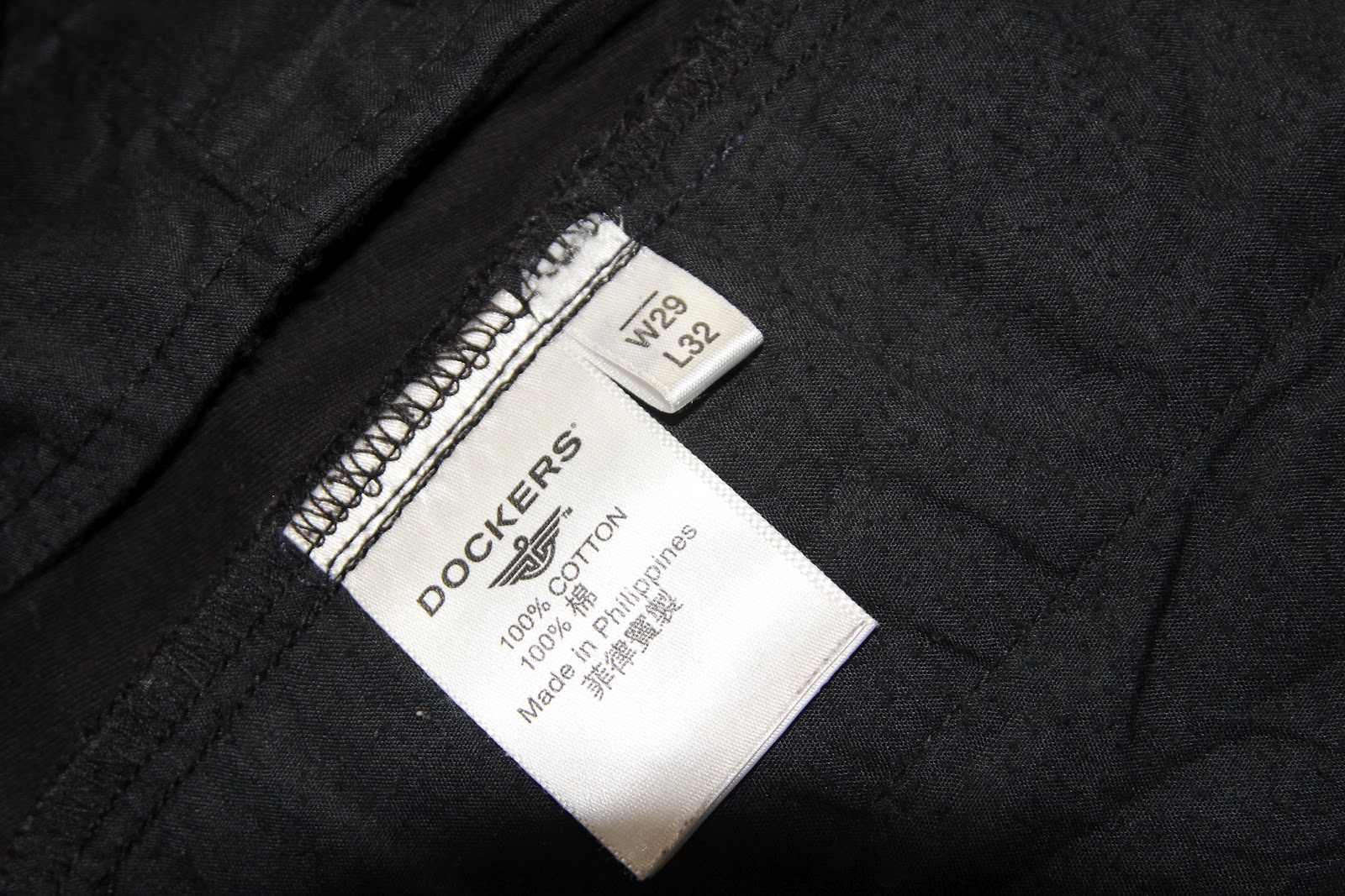 Hipster Closet Black Dockers Pants RM75