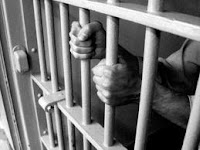 jail visit, prison, bail application, hands holding bar, prison inmates