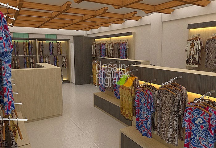Desain Interior Toko Baju Batik | desain arsitek jogja studio desain arsitek interior Desain Interior Toko Baju Batik | desain arsitek jogja studio desain arsitek interior