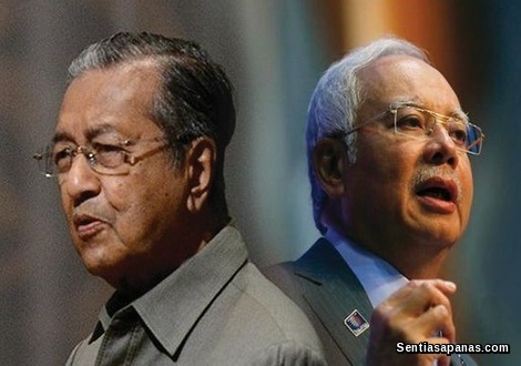 Isunya Bukan Jambatan Bengkok, Ini Soalan Rakyat - Tun Mahathir Mahathir VS Najib