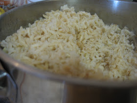 fluffy Toasted Brown Rice ngsdinner@blogspot.com