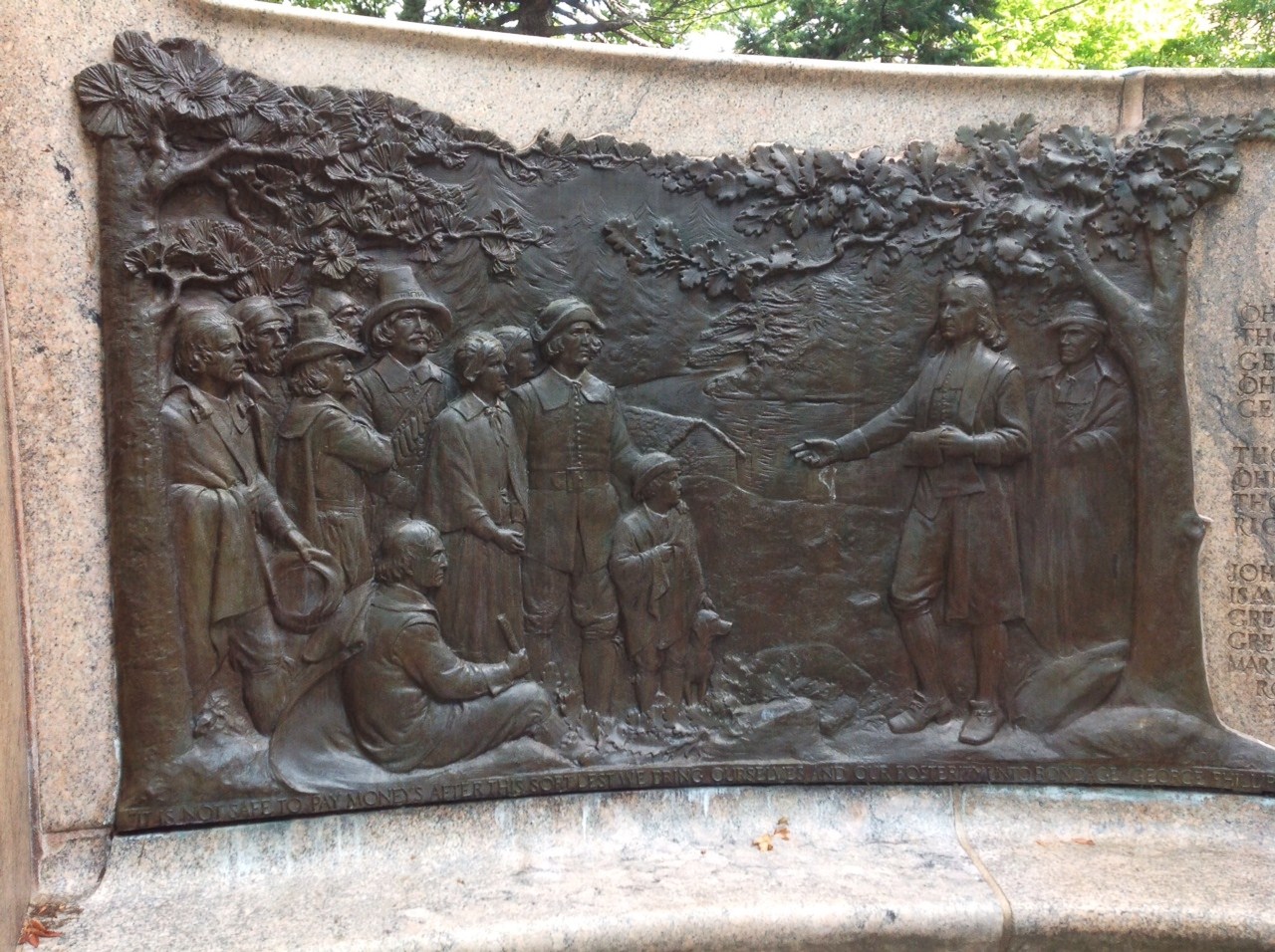 Life From The Roots Founder's Monument Watertown, Massachusetts