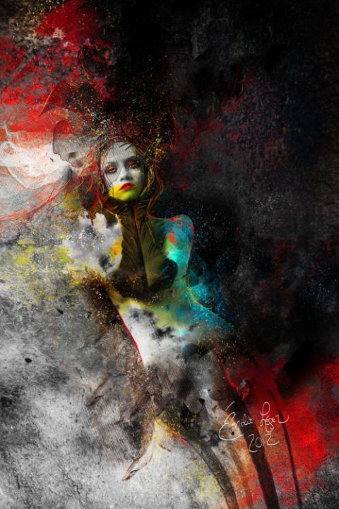 emilie leger foto manipulação digital surreal mulheres modelos sombria A estranha emilie leger foto manipulação digital surreal mulheres modelos sombria A estranha