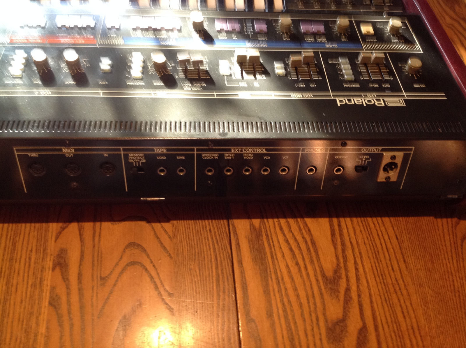 MATRIXSYNTH Roland Jupiter 6 with Europa & Wood Side Panels