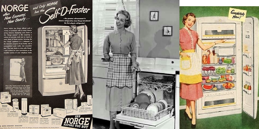There were adds for all kinds of modern appliances ~