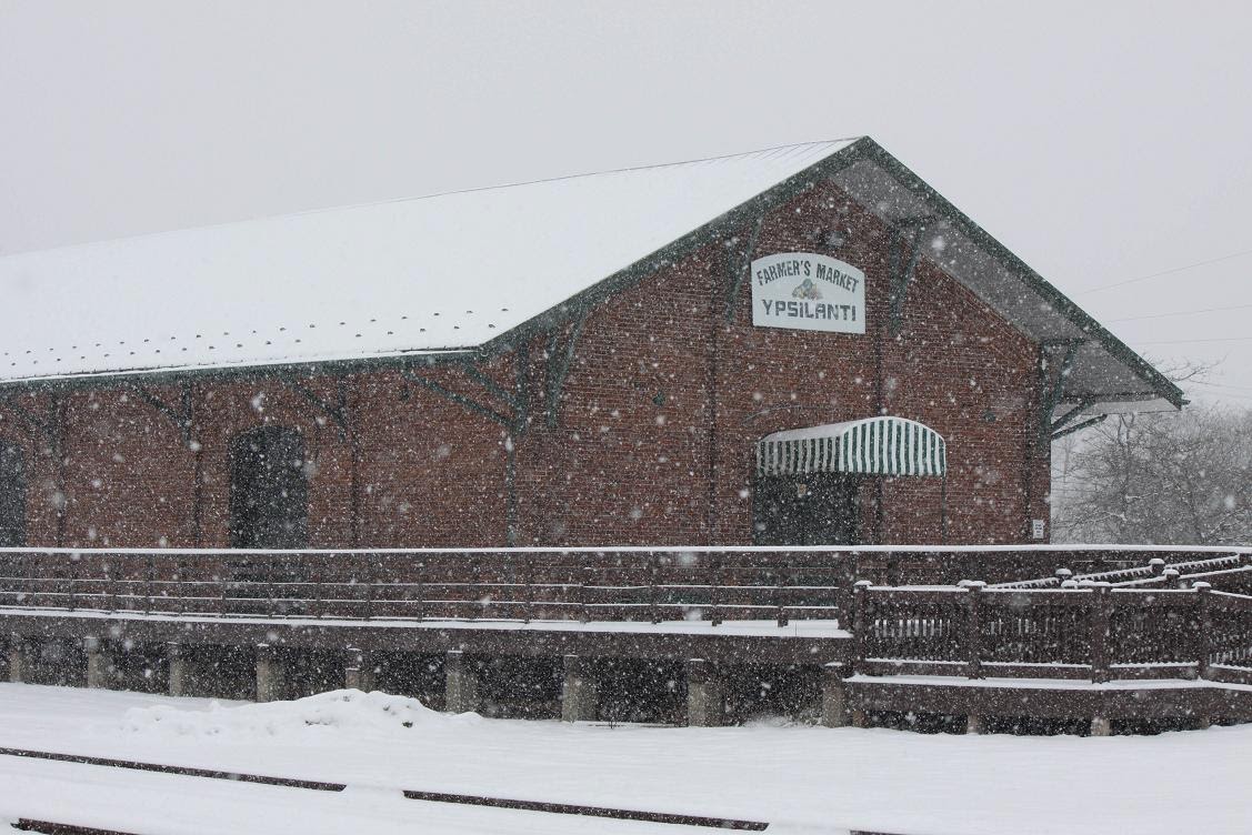 Michigan Exposures A Snowy Day in Ypsilanti