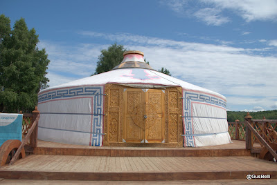 Barraca típica Mongol