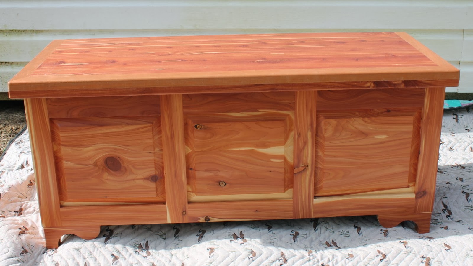 IC Church Auction 2013 Handmade Cedar Chest