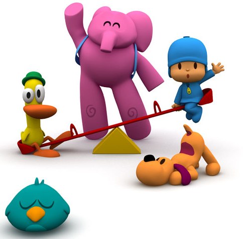 Pack com 100 imagens png do desenho Pocoyo - Cantinho do blog