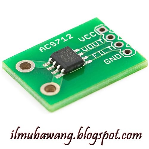 Sensor Arus efek Hall ACS712 (Hall Effect Allegro ACS712 ...