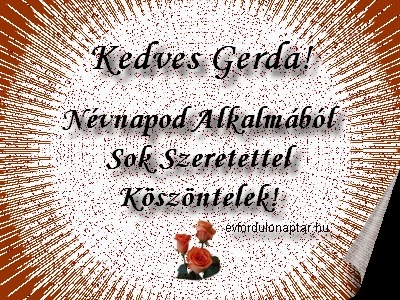 Január 30 - Gerda névnap - Névnapodon Sok Szeretettel Köszöntelek Január 30, Gerda névnap