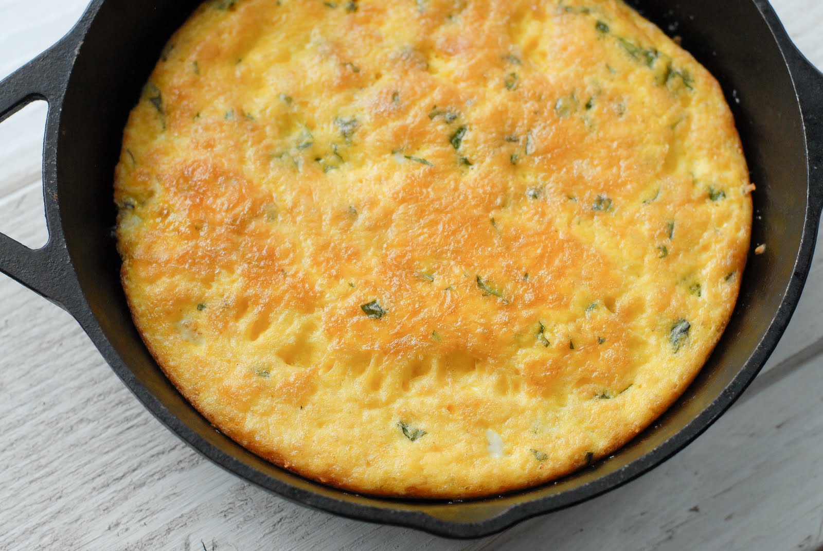 Duck Eggs, Frittata and Garlic Kale Boulder Locavore®