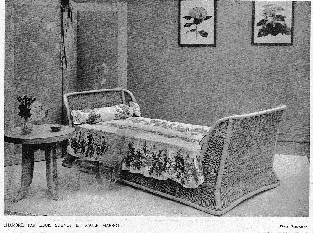 Art utile: louis sognot // créations en rotin