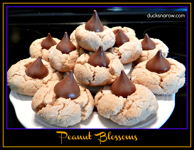 Peanut Blossom Cookies