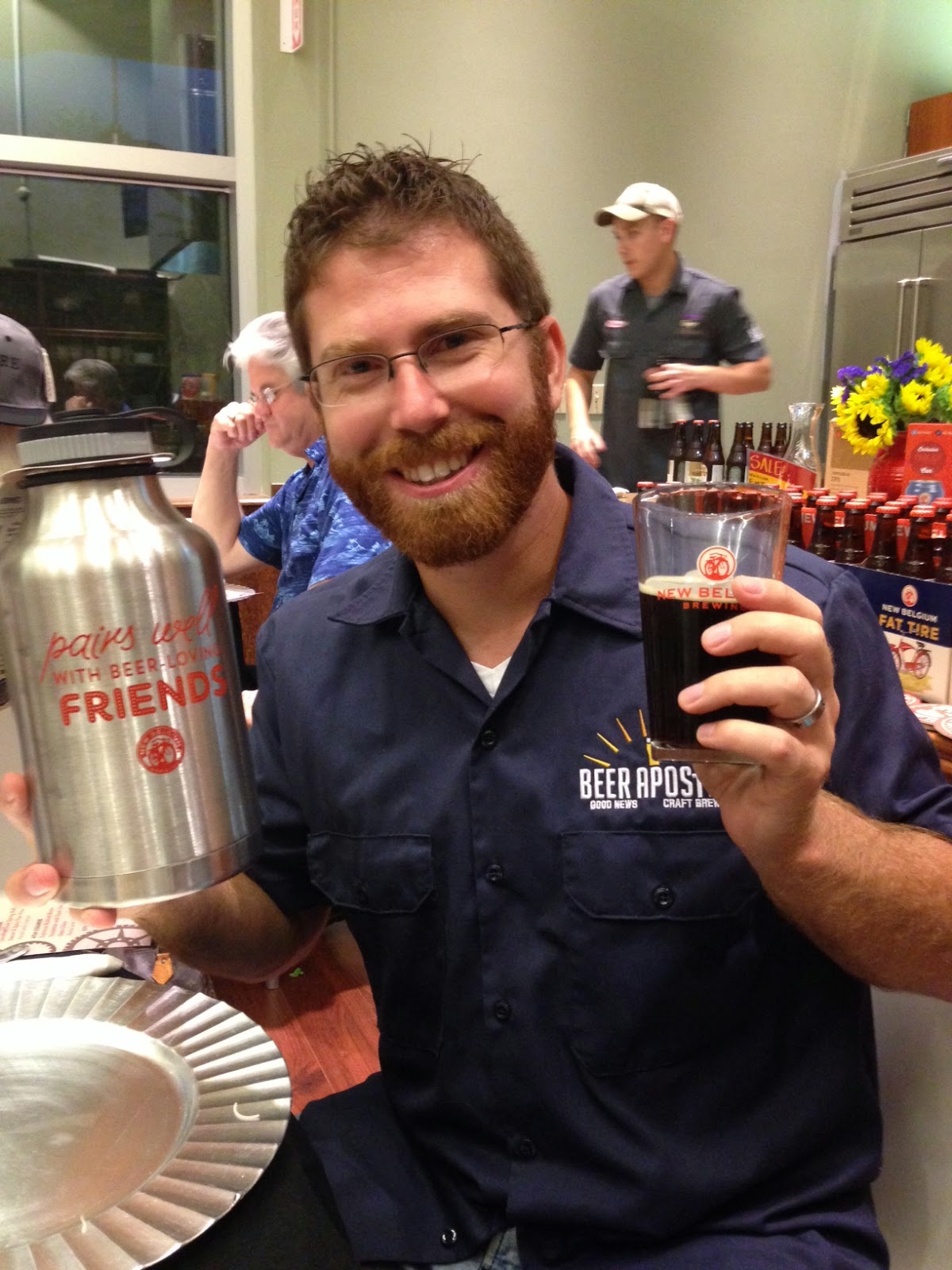 Beer Apostle New Belgium Beer Dinner at Whole Foods, Jacksonville