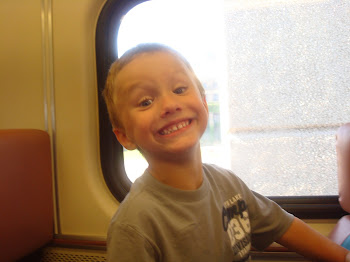 riding the train to chicago