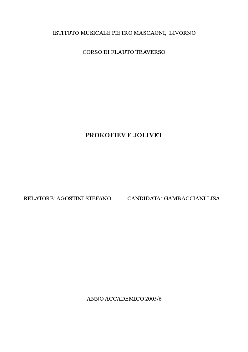 Buy and read my thesis on Prokofiev and Jolivet. Preview