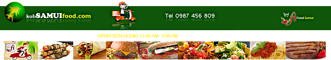 Food Home Delivery Takeaway Samui