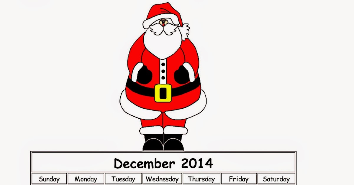 DLTK's Custom Printable Holiday Calendars Parenting Times