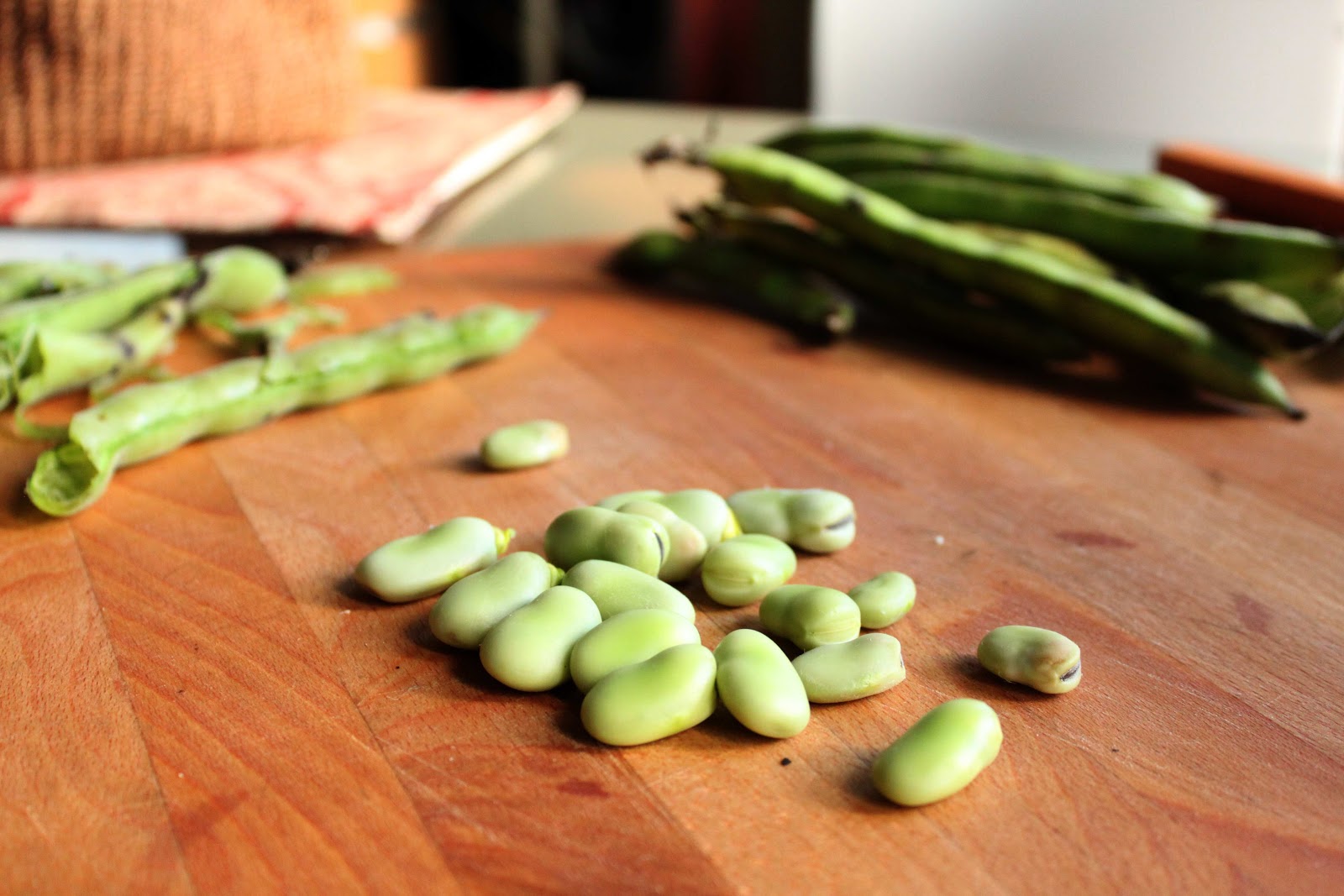 Fat and Happy Blog Garlicky Fava Beans