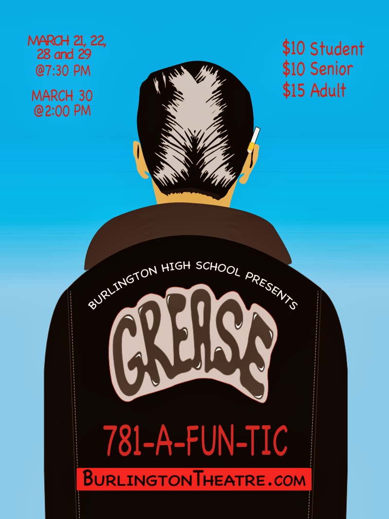 Burlington High School Music Boosters Association Grease is the word...