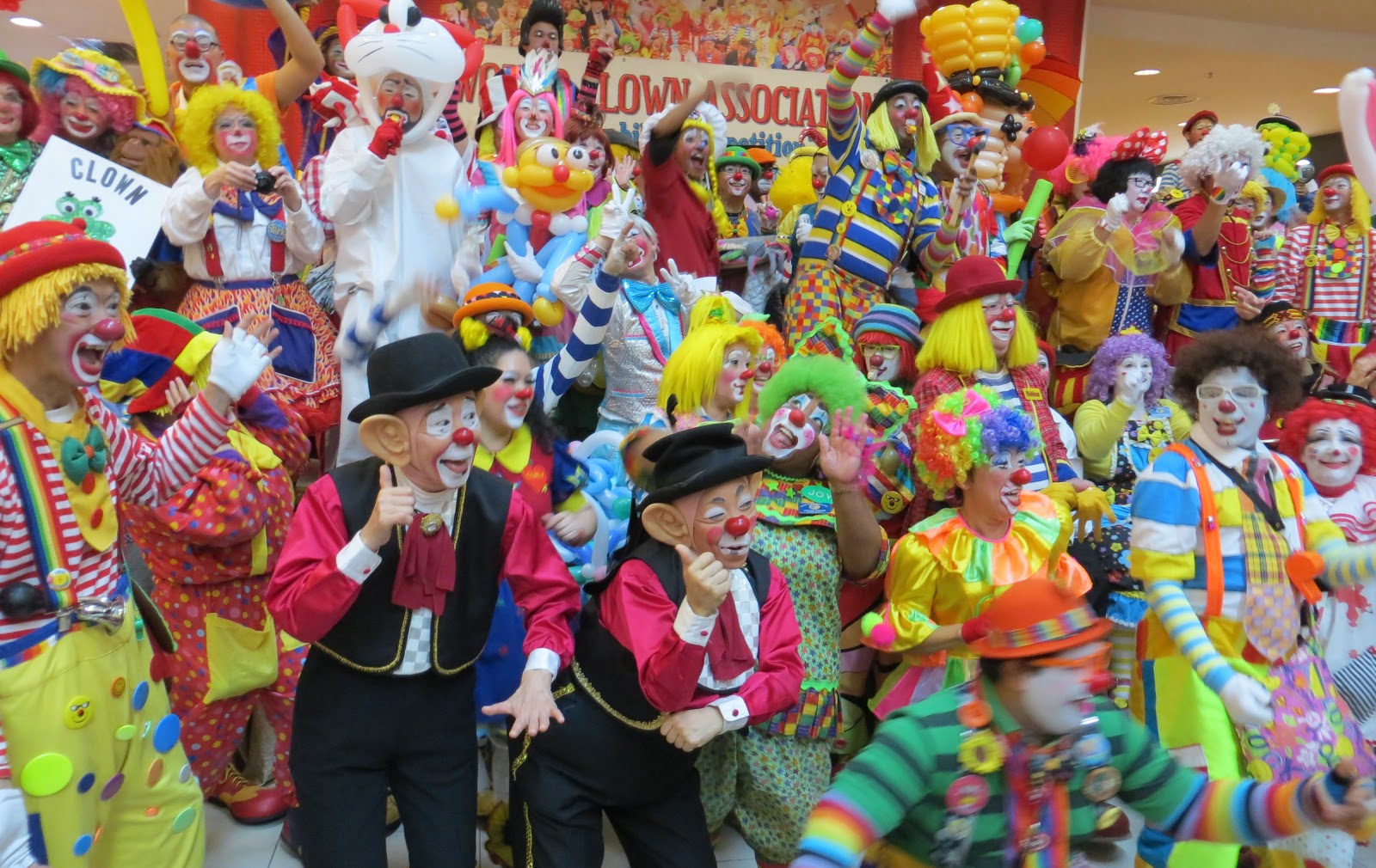 * Herman and Alan's Travelogue World Clown Association in Kuching