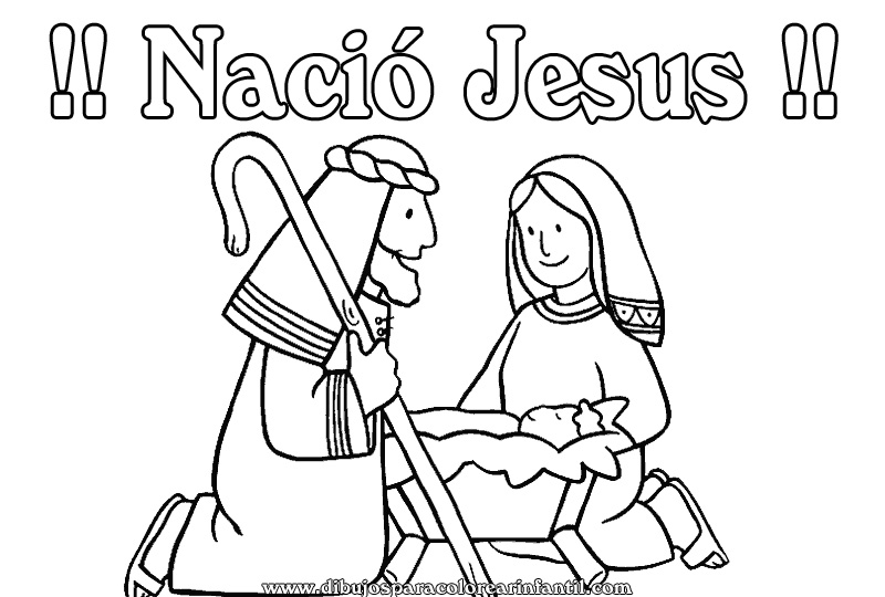 Imagenes de pesebres para pintar - Imagui