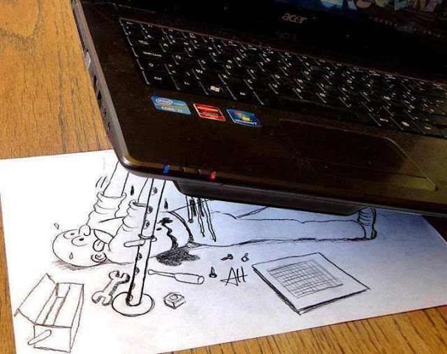 funny laptop, funny pictures, laptops, 