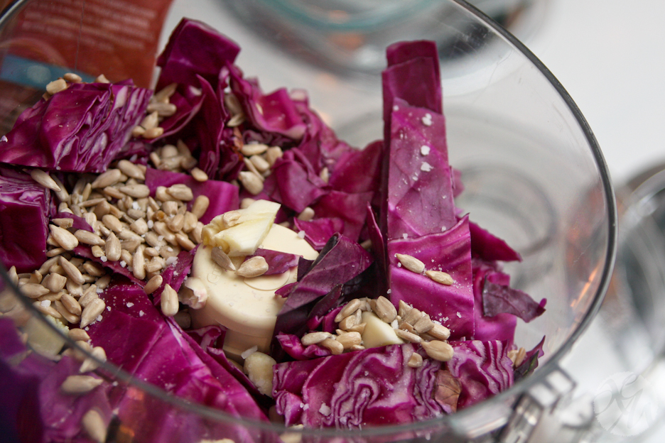 SightSalad New recipe Purple Pesto Pasta