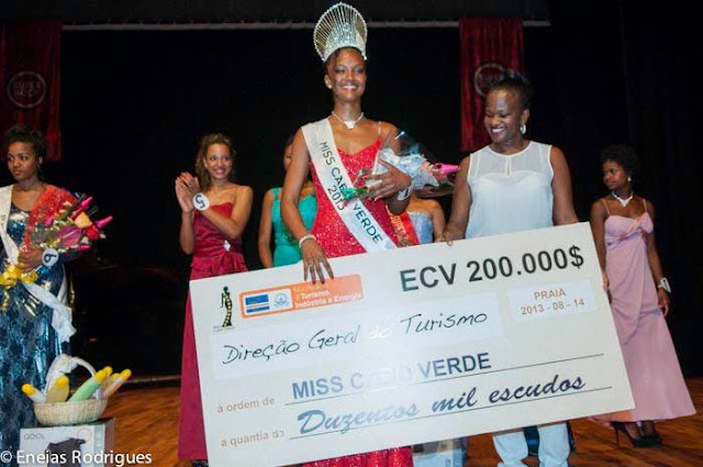 Miss Cape Verde World 2013 winner Christina Spencer