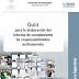 Guías para elaboración de Expediente de Evidencias de la Evaluación Docente