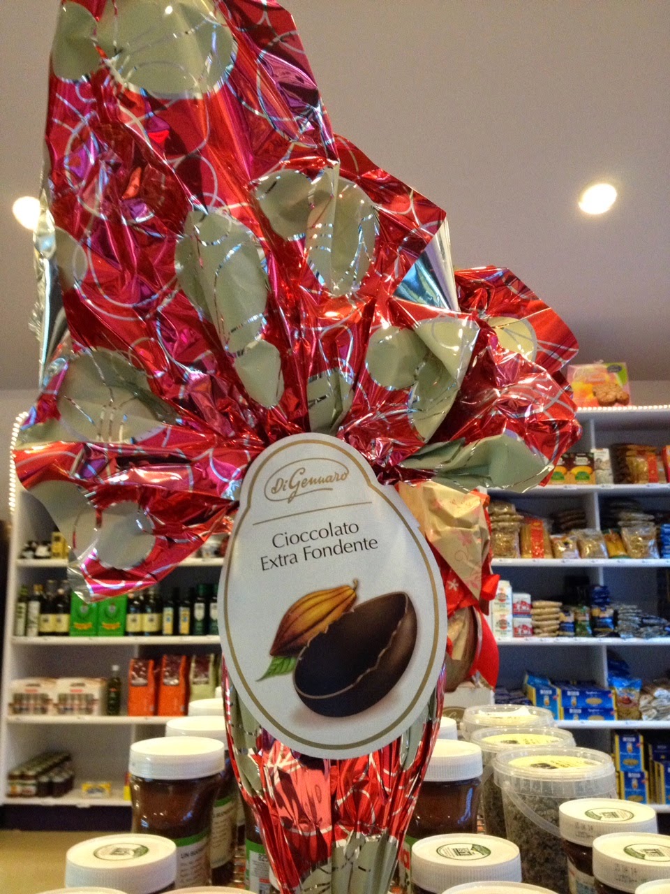 italian chocolate easter eggs with surprise
