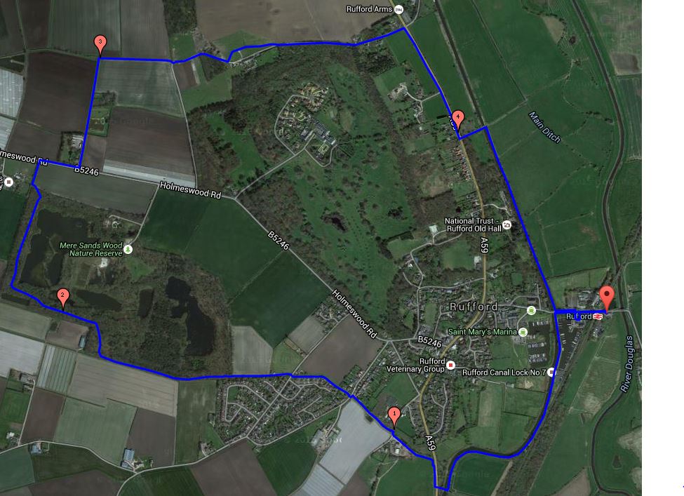 Maghull Meanders Rufford & Mere Sands Nature Reserve